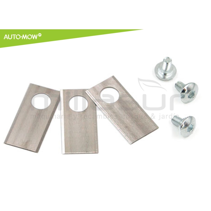 JUEGO 12 CUCHILLAS ROBOT CORTAC. WORX - motoscamaralweb.com