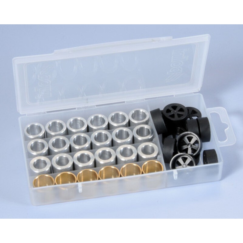 Caja de rodillos POLINI 19x15.5mm 4.5-5-5.5-6gr - 24 piezas- motoscama Caja de rodillos POLINI 19x15.5mm 4.5-5-5.5-6gr - 24 piezas- motoscama