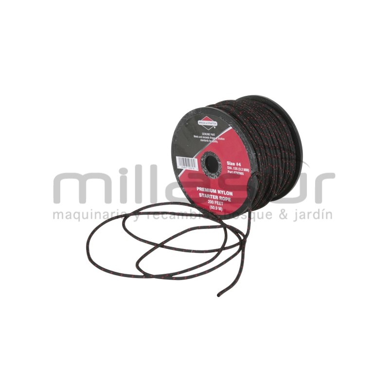 CUERDA DE ARRANQUE 3.2 mm ( 62 m.) - motoscamaralweb.com