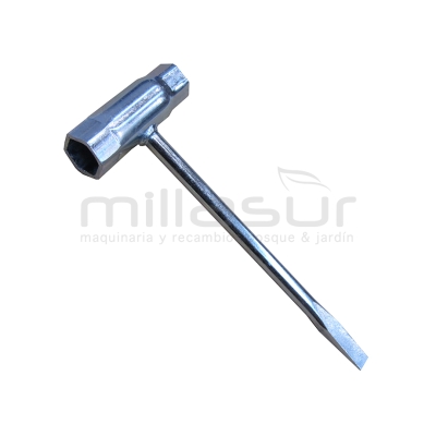 LLAVE BUJIAS 16 mm x 13 mm ( PARA BUJIA 99-1133 ) - motoscamaralweb.com
