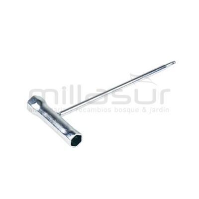LLAVE BUJIAS STIHL 16-19 X 100 X 225 TX27 - motoscamaralweb.com