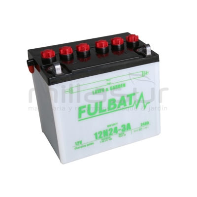 BATERIA ACIDO 12N24-3A 24AH (184 X 124 X 175) +DER - motoscamaralweb.com