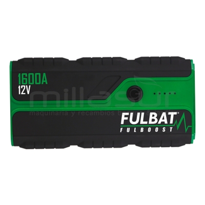 ARRANCADOR FULBOOST - BATERIA EXTERNA Corriente de arranque (A): 800 Corriente pico (A): 1600 - motoscamaralweb.com