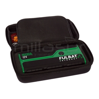ARRANCADOR FULBOOST - BATERIA EXTERNA Corriente de arranque (A): 800 Corriente pico (A): 1600 - motoscamaralweb.com