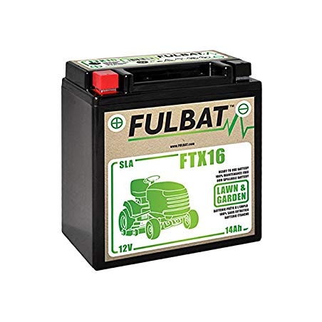 BATERIA SLA FTX16 14 AH (150 x 87 x 161) -DER HUSQV. TC38. TC138. TC238. TC242. TC338. TC342 - motoscamaralweb.com