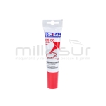 PASTA ROJA SELLADOR JUNTAS 90 gr. - 75ml - LOXEAL - motoscamaralweb.com