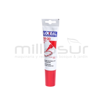 PASTA ROJA SELLADOR JUNTAS 90 gr. - 75ml - LOXEAL - motoscamaralweb.com