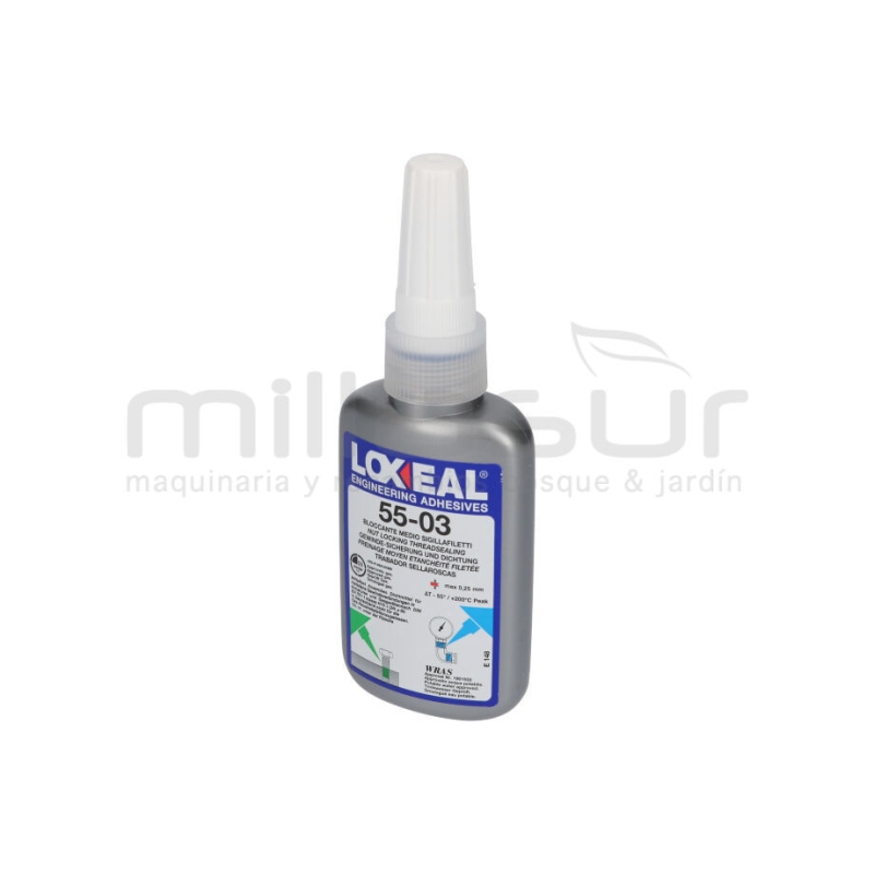 FIJADOR TORNILLOS FIJACIÓN MEDIANA - 50 ml - LOXEAL - motoscamaralweb.com