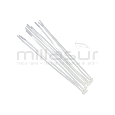 PACK DE 100 BRIDAS DE PLASTICO 200 x 3.6 - motoscamaralweb.com