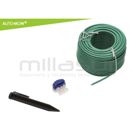 KIT REPARACION CABLE PERIMETRO ROBOT CORTAC. 25m AUTO-MOW - motoscamaralweb.com