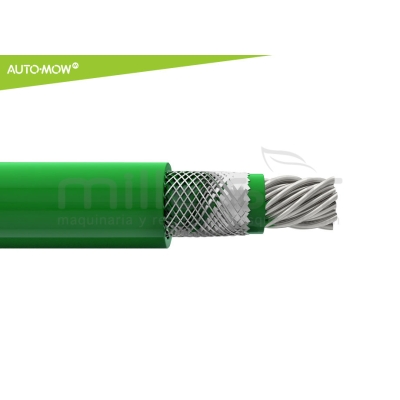 BOBINA CABLE PERIMETRO ROBOT CORTAC. AUTO-MOW 500M - 3.8mm ARMADO - NARANJA - motoscamaralweb.com