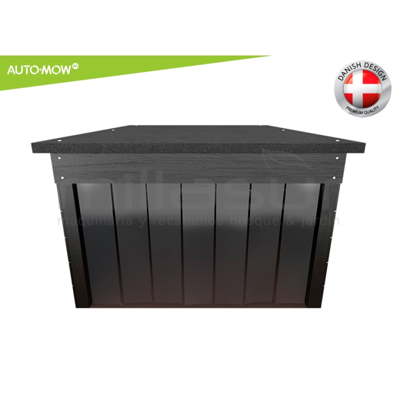 GARAJE THE CUBE ROBOT CORTAC. AUTO-MOW - NEGRO - M - motoscamaralweb.com