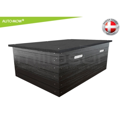 GARAJE THE CUBE ROBOT CORTAC. AUTO-MOW - NEGRO - M - motoscamaralweb.com