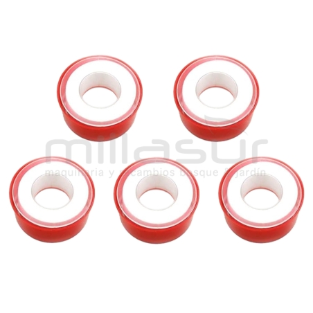 CINTA DE TEFLON. SELLADO FLEXIBLE (20M) PACK 5 UDS. - motoscamaralweb.com