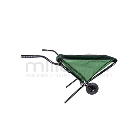 CARRETILLA PLEGABLE JARDIN 720x320x400 mm - RUEDA 8X2 - 25 KG - motoscamaralweb.com