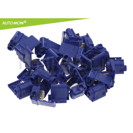 PACK DE 25 CONECTORES CABLE GUIA ROBOT CORTACESPED - motoscamaralweb.com