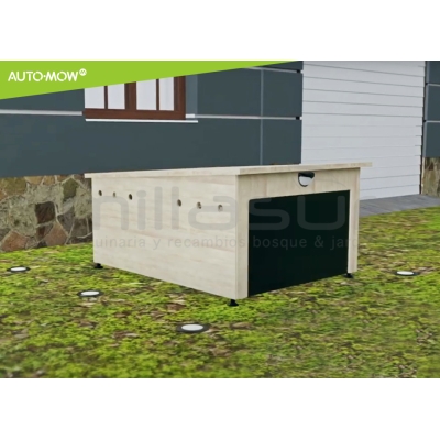 PACK 4 LUCES SOLARES JARDIN - AUTO-MOW - LUZ BLANCA - motoscamaralweb.com