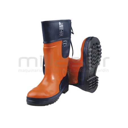 BOTAS SEGURIDAD ANTICORTE CLASE 3 - TALLA 43 - motoscamaralweb.com
