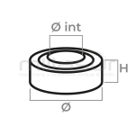 RODAMIENTO 6303-2RS - motoscamaralweb.com