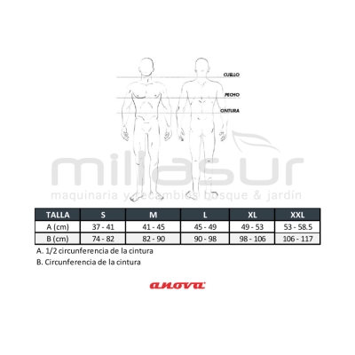 PANTALON ANTICORTE ECO CLASS1 TALLA M - motoscamaralweb.com
