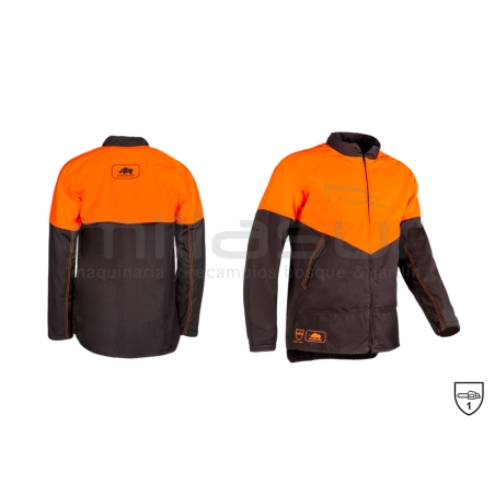 CHAQUETA ANTICORTE BASE PRO CLASS1 TALLA XXL (PROTECCION en brazos y pecho) - motoscamaralweb.com