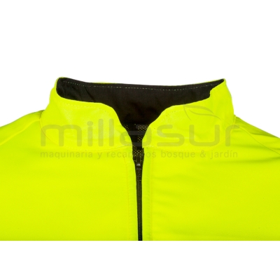 CHAQUETA ANTICORTE CLASE 1 ALTA VISIBILIDAD - TALLA M - motoscamaralweb.com