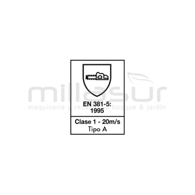 PANTALON ANTICORTE ECO FLEX CLASS 1 TALLA L - motoscamaralweb.com