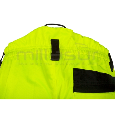 PANTALON ANTICORTE CLASE 1 ALTA VISIBILIDAD (2) AMARILLO - TALLA XXL - motoscamaralweb.com
