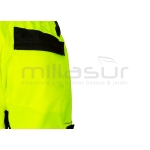 PANTALON ANTICORTE CLASE 1 ALTA VISIBILIDAD (2) AMARILLO - TALLA XXL - motoscamaralweb.com