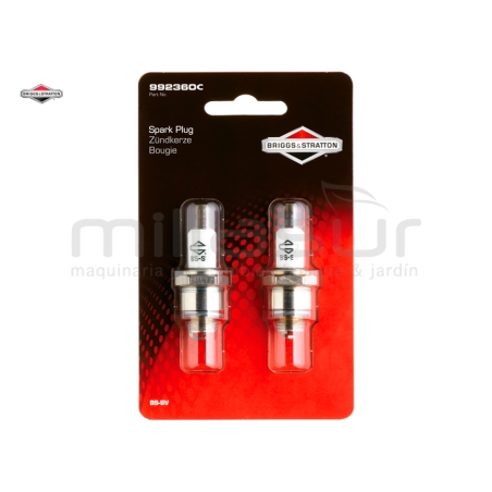 BLISTER 2 BUJIAS CUELLO CORTO BS SV CU REEMPLAZA A 992302 992360 - motoscamaralweb.com