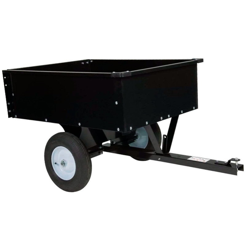 REMOLQUE TRANSPORTE PARA TRACTOR CORTACÉSPED - 225KG - motoscamaralweb.com