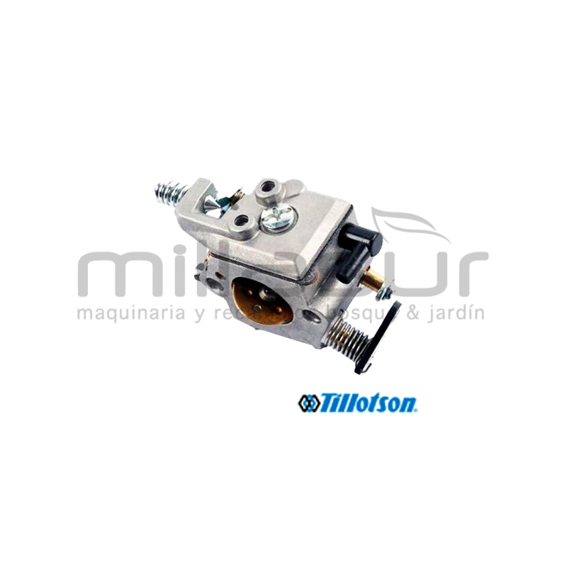 CARBURADOR ORIGINAL TILLOTSON ADAPTABLE A MOTORES DE 38CC - motoscamaralweb.com