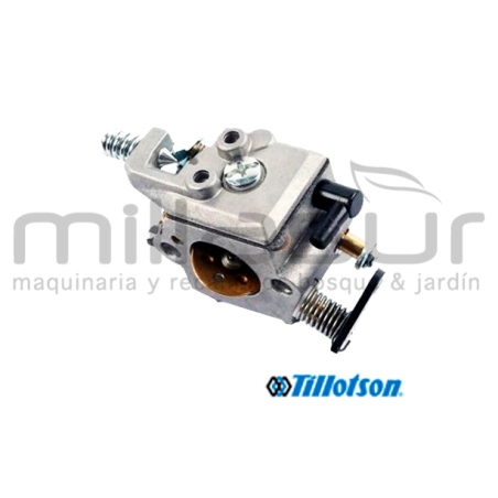 CARBURADOR ORIGINAL TILLOTSON ADAPTABLE A MOTORES DE 38CC - motoscamaralweb.com