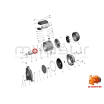 RODAMIENTO EJE ROTOR 6204-ZZ BE1500 (25) - motoscamaralweb.com
