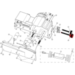 TORNILLO REGULACION LIMITE INFERIOR AVANCE CADENA AFILADORA 99-1345 (68) - motoscamaralweb.com
