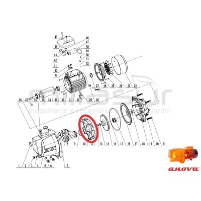 TAPA SUPERIOR TURBINA BE1100 (10) - motoscamaralweb.com