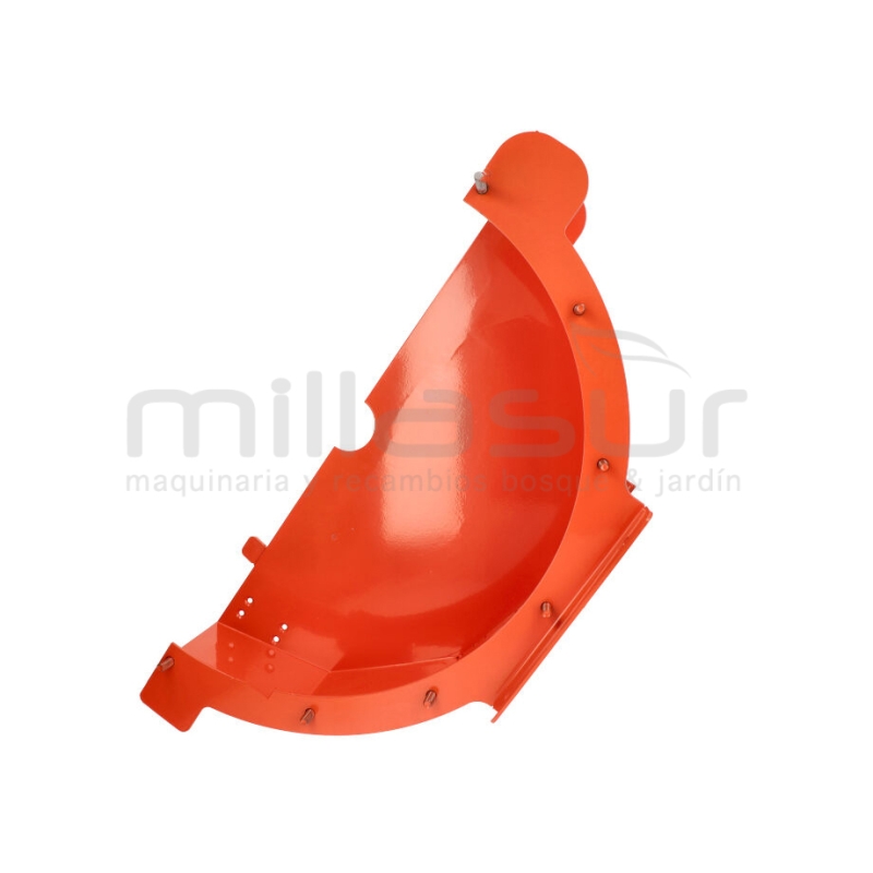 CARCASA INFERIOR TAMBOR CUCHILLAS BIO300 (25) - motoscamaralweb.com