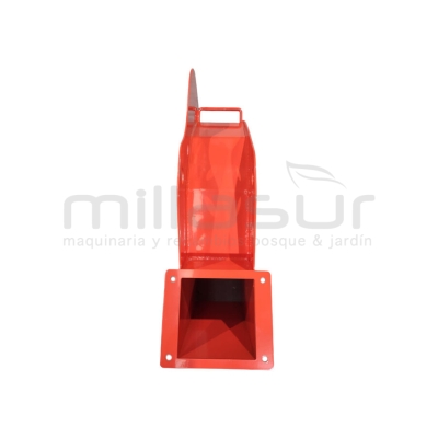 CARCASA SUPERIOR TAMBOR CUCHILLAS BIO300 (74) - motoscamaralweb.com