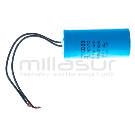CONDENSADOR PEQUEÑO AZUL DERECHA 300 uF CA100 (23) - motoscamaralweb.com