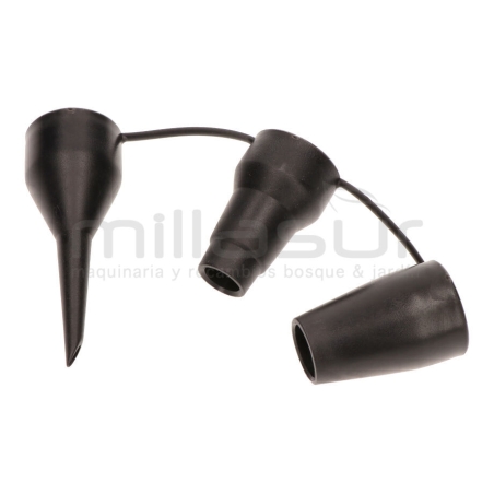 KIT 3 BOQUILLAS PLASTICO CA180M (25) - motoscamaralweb.com