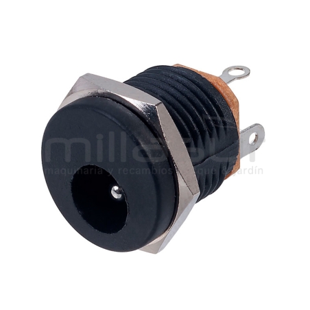 CONECTOR JACK HEMBRA CARGADOR CC251TE øROSCA11mm (142) - motoscamaralweb.com
