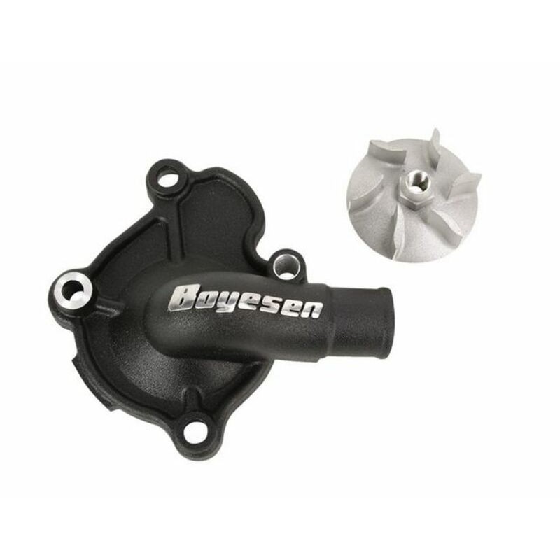 Kit de tapa bomba de agua + hélice BOYESEN Supercooler - Negro - motoscamaralweb.com Kit de tapa bomba de agua + hélice BOYESEN Supercooler - Negro - motoscamaralweb.com