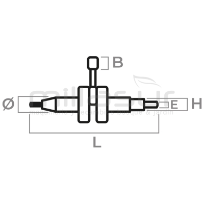 CIGÜEÑAL BA1C (160mm) - motoscamaralweb.com