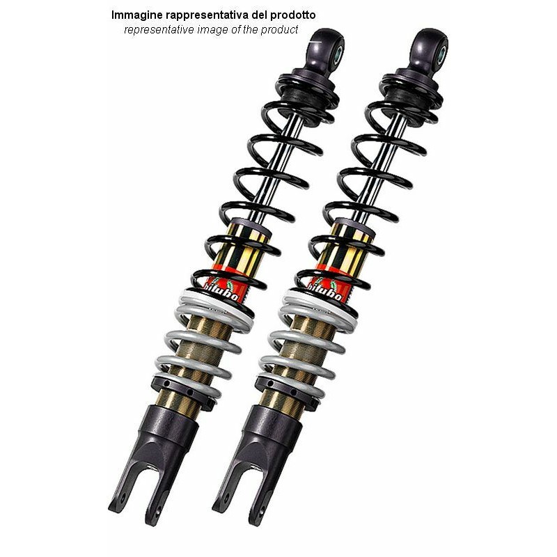 Doble amortiguador trasero BITUBO YGB02 - Negro/Gris - motoscamaralweb.com Doble amortiguador trasero BITUBO YGB02 - Negro/Gris - motoscamaralweb.com