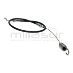 CABLE EMBRAGUE CUCHILLA (Funda 530. total 780mm.) ALKO T11-75. - motoscamaralweb.com