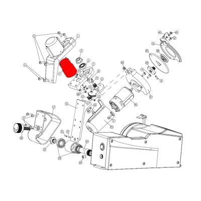 MOTOR GIRO CABEZAL AFILADORA 99-1345 (4) - motoscamaralweb.com