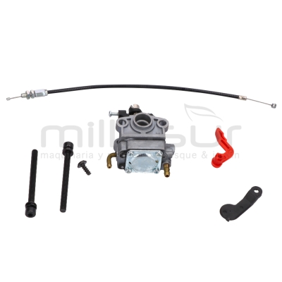 KIT SUSTITUCION CARBURADOR CORTASETOS CG2360 - (CARBURADOR - BRIDA - CABLES) - motoscamaralweb.com