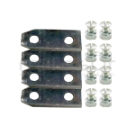 JUEGO 4 CUCHILLAS DOBLE CARA CORTACÉSPED 70 MM ADAPTABLE A BRILL ... - motoscamaralweb.com