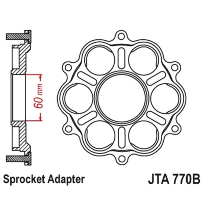 Portacoronas JT770B - motoscamaralweb.com