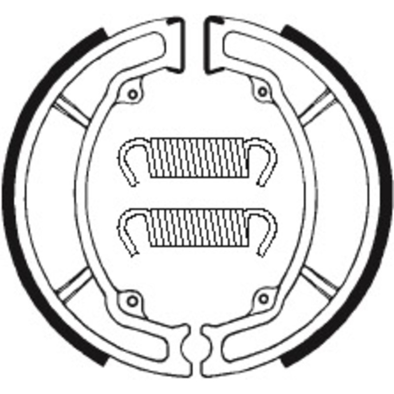 Zapatas de freno Tecnium BA034 - motoscamaralweb.com Zapatas de freno Tecnium BA034 - motoscamaralweb.com